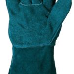 TAIWAN teploodolné pracovní rukavice z hovězí štípené kůže - foto 2