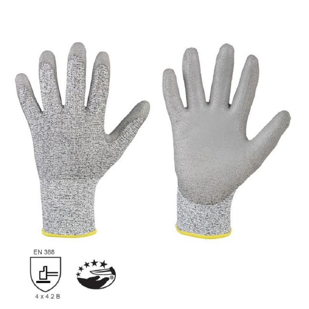 CUTGRIP ochranné povrstvené protiřezné pracovní rukavice - foto 1