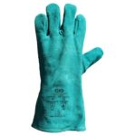 TAIWAN teploodolné pracovní rukavice z hovězí štípené kůže - foto 1